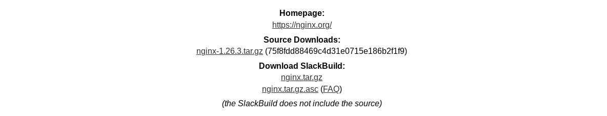 Highlighting files to download for a package in slackbuilds